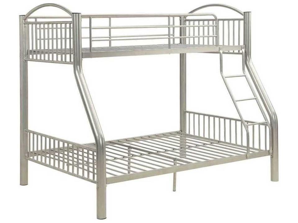 Cayelynn Silver Twin/Full Bunk Bed