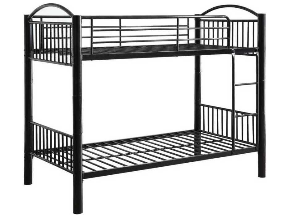Cayelynn Black Twin/Twin Bunk Bed