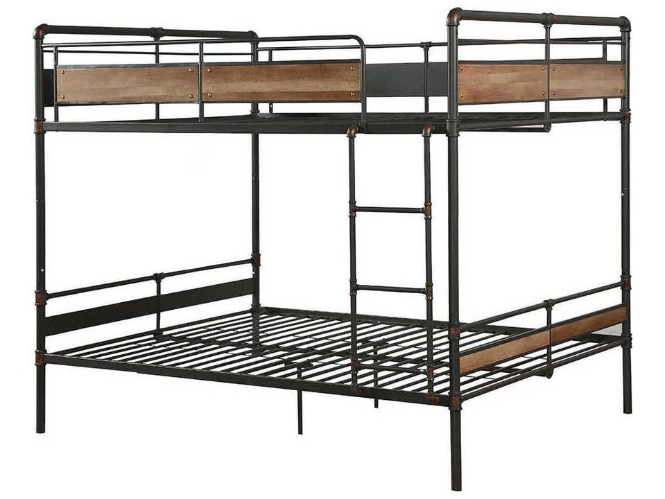 Brantley-II Bronze Queen/Queen Bunk Bed