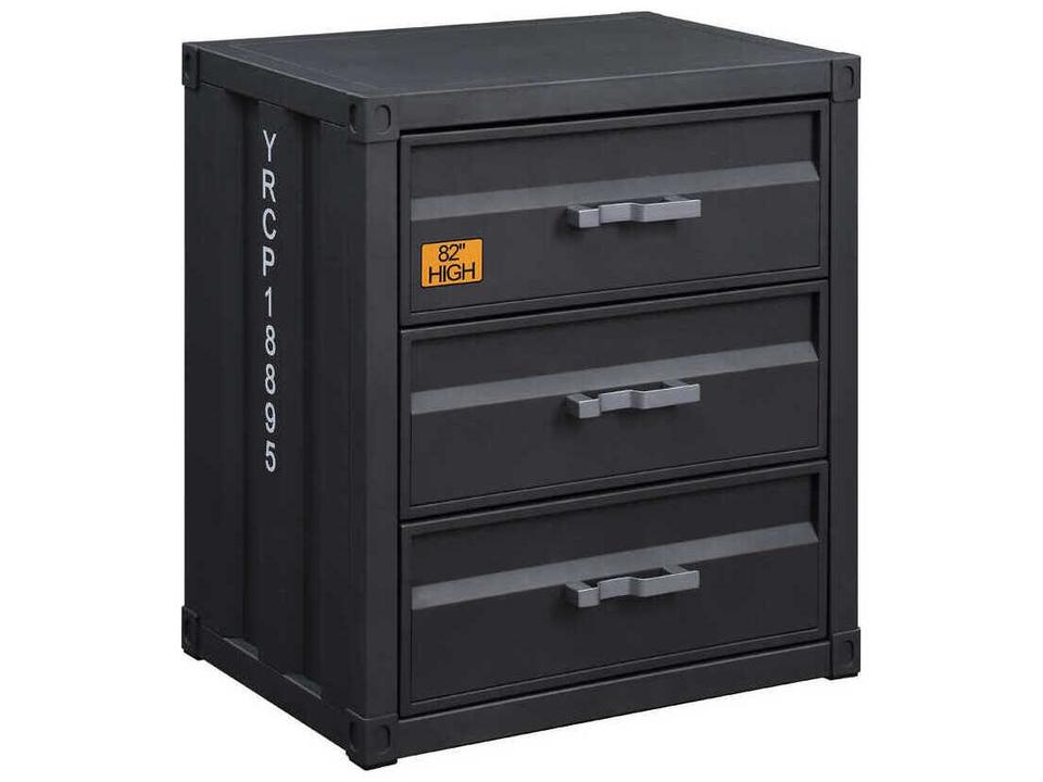 Cargo Gunmetal Gray Accent Chest
