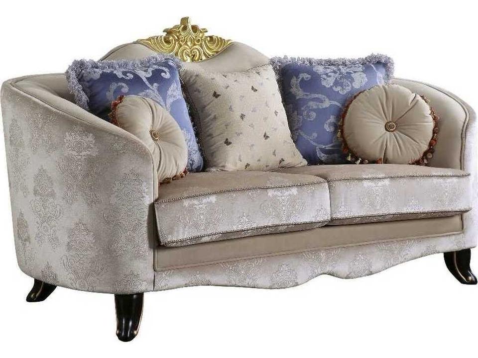 Sheridan Cream Upholstered Loveseat