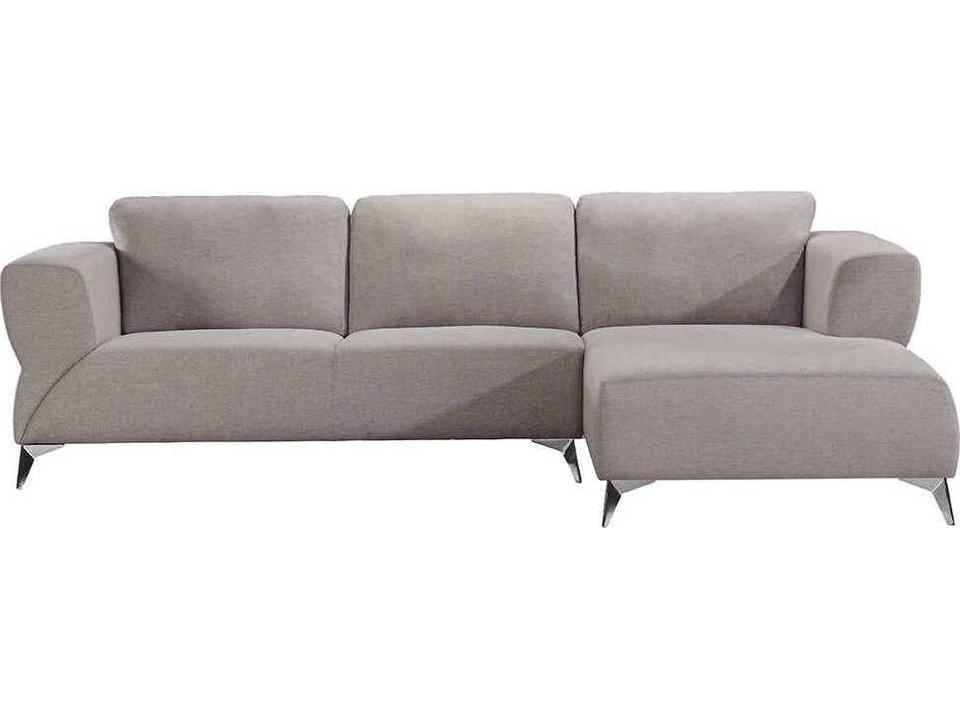 Josiah Beige Upholstered Sectional Sofa