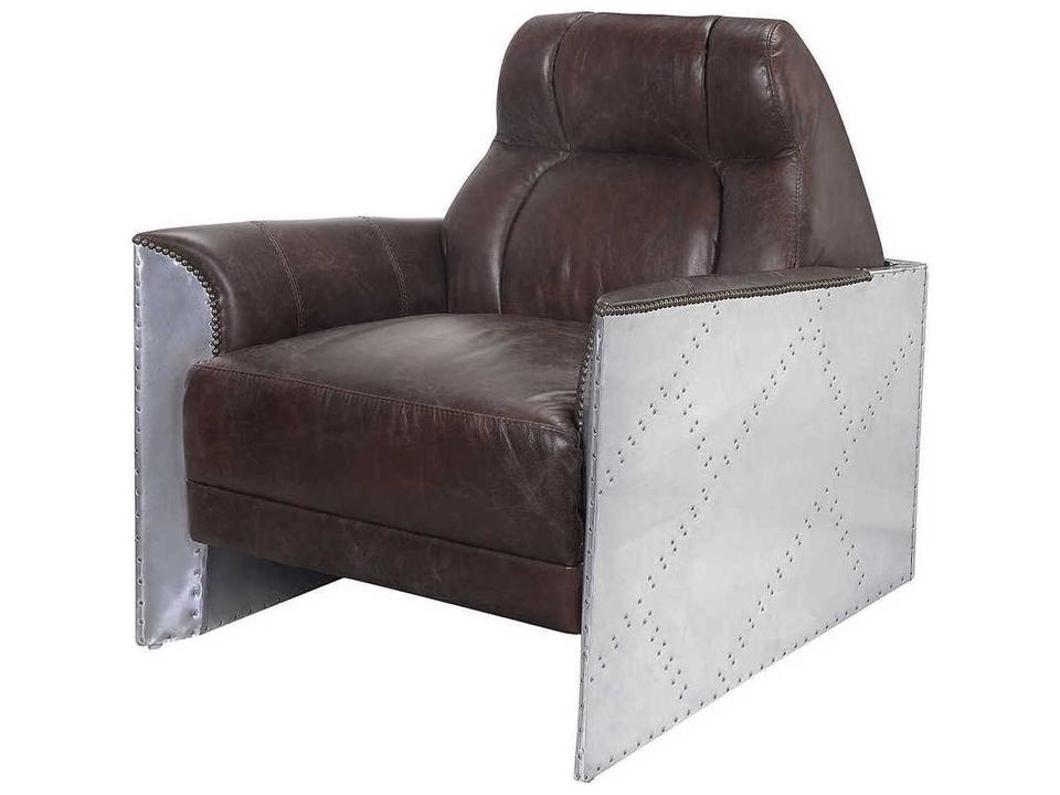 Brancaster Brown Leather Club Chair