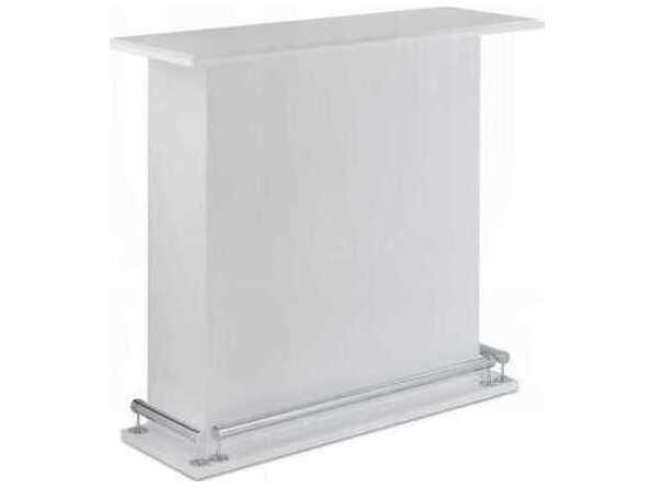 Kite High Gloss White Bar Table