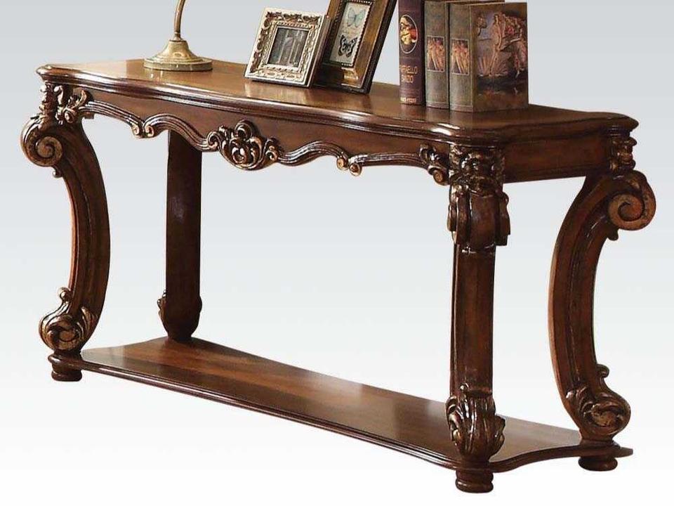 Vendome Rectangular Wood Console Table