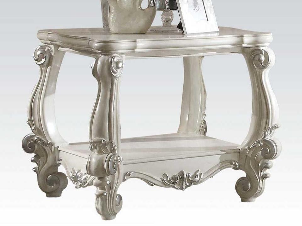 Versailles Square Wood End Table