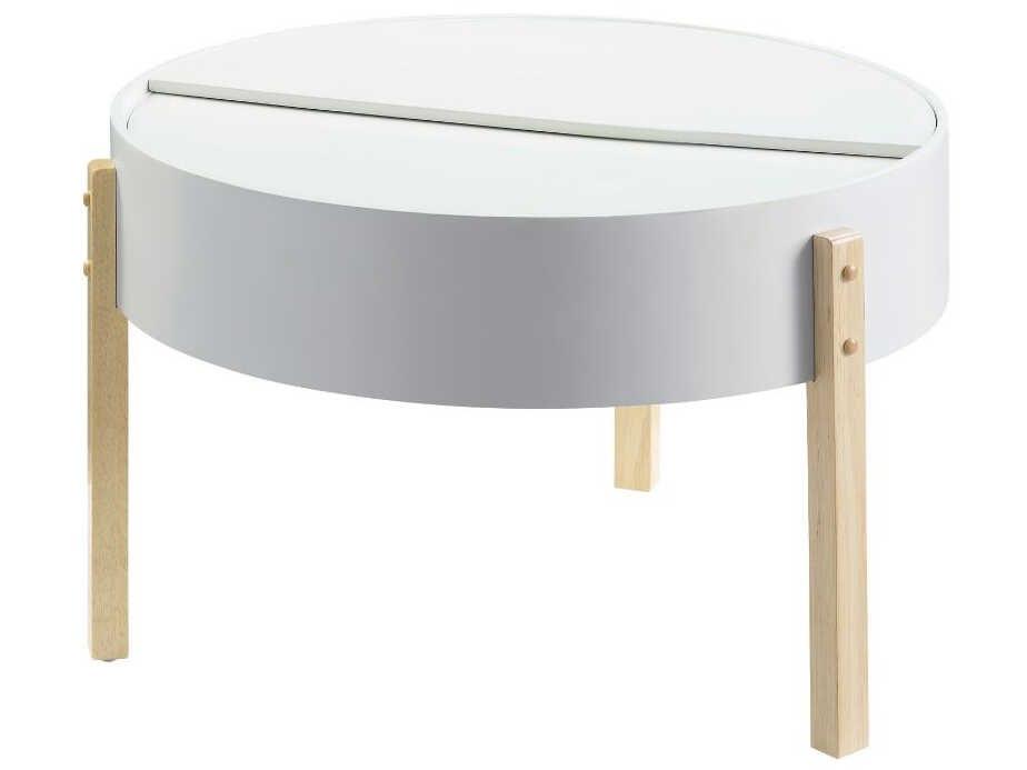 Bodfish Round Wood Coffee Table