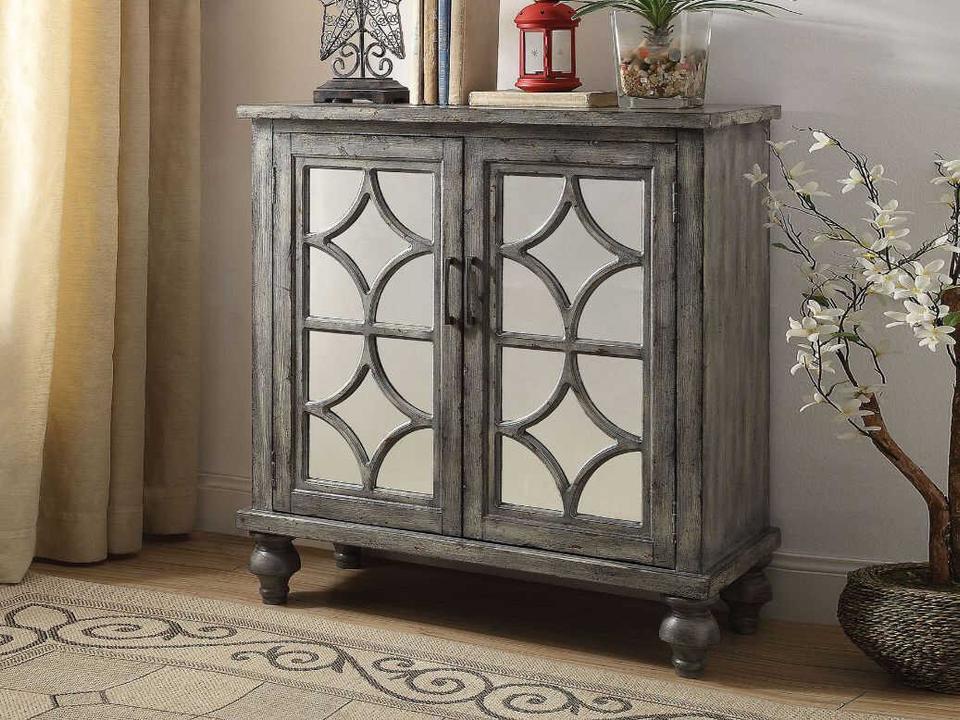 Velika Rectangular Wood Console Table
