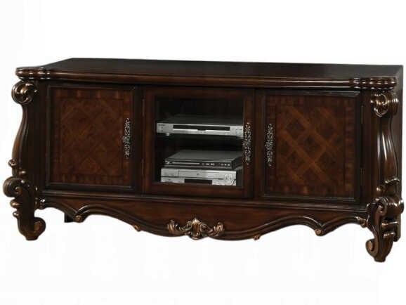 Versailles 74" Poplar Wood Media Console