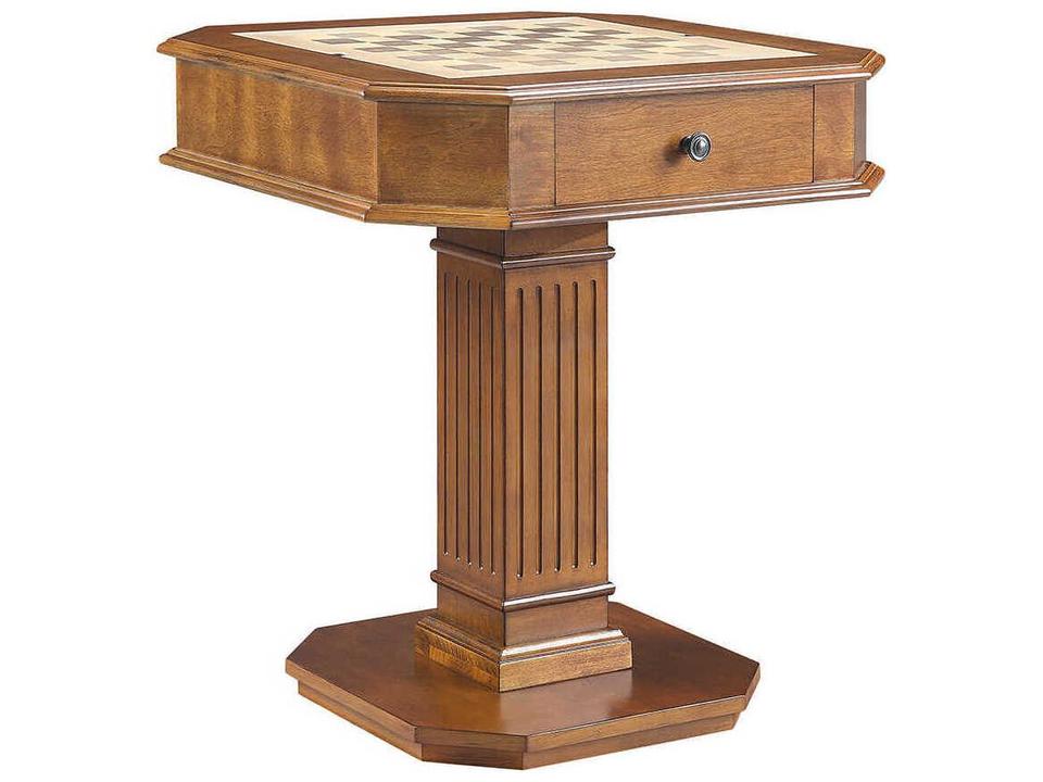 Galini Brown Walnut Game Table