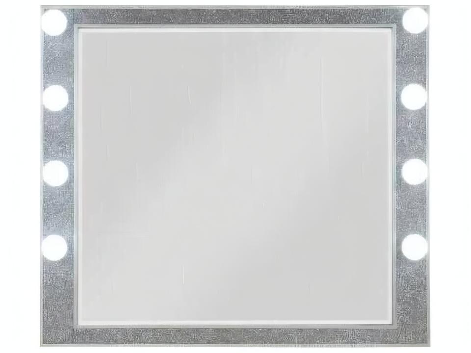 Sliverfluff Glam Mirrored Dressing Room Mirror with Lights