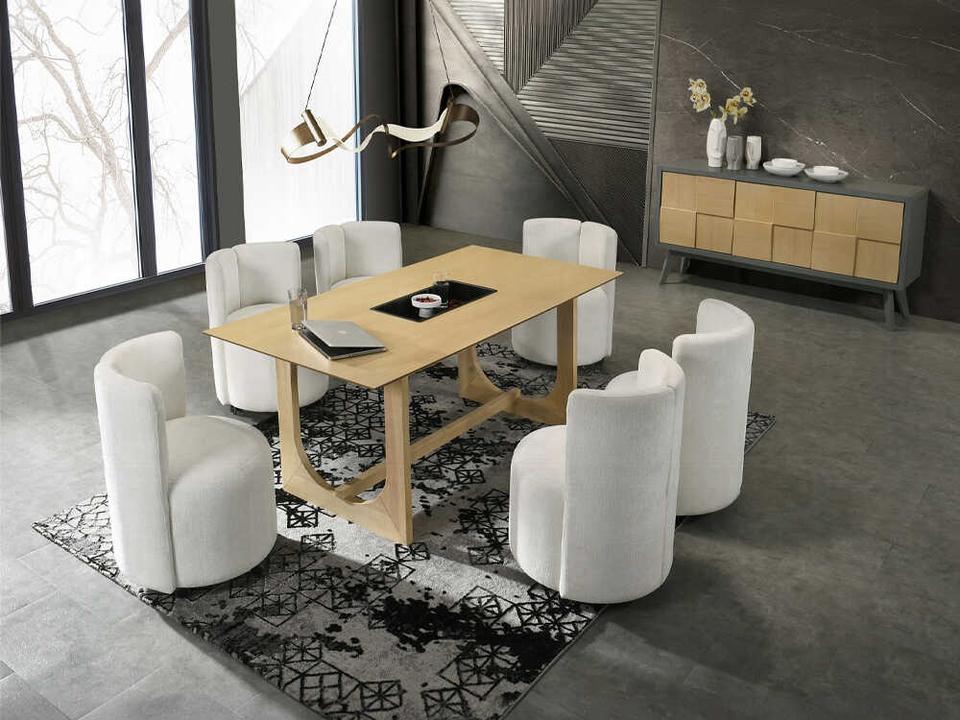 Blayde Rubberwood Dining Room Set