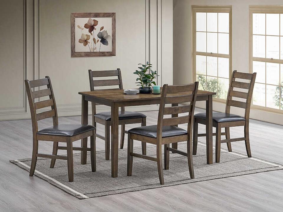 Damica Rubberwood Dining Room Set