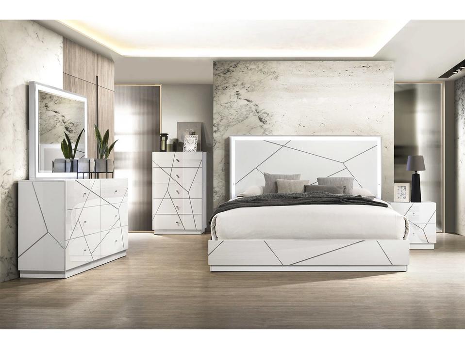 Esther White Bedroom Set