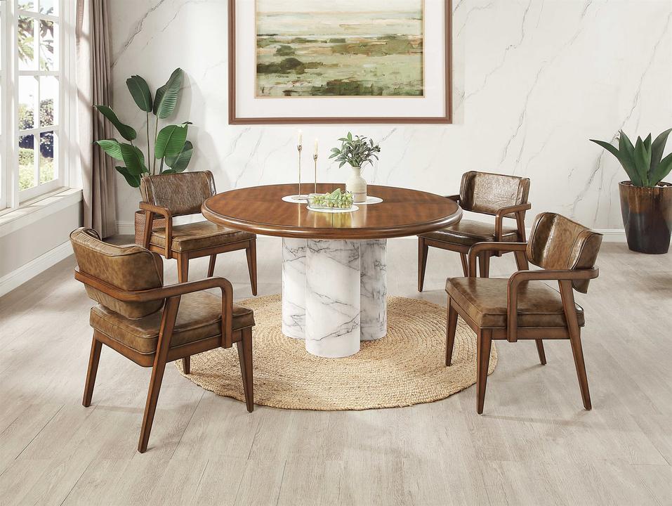 Harvey Rubberwood Dining Room Set