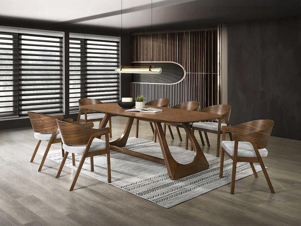 Hoyte Rubberwood Dining Room Set