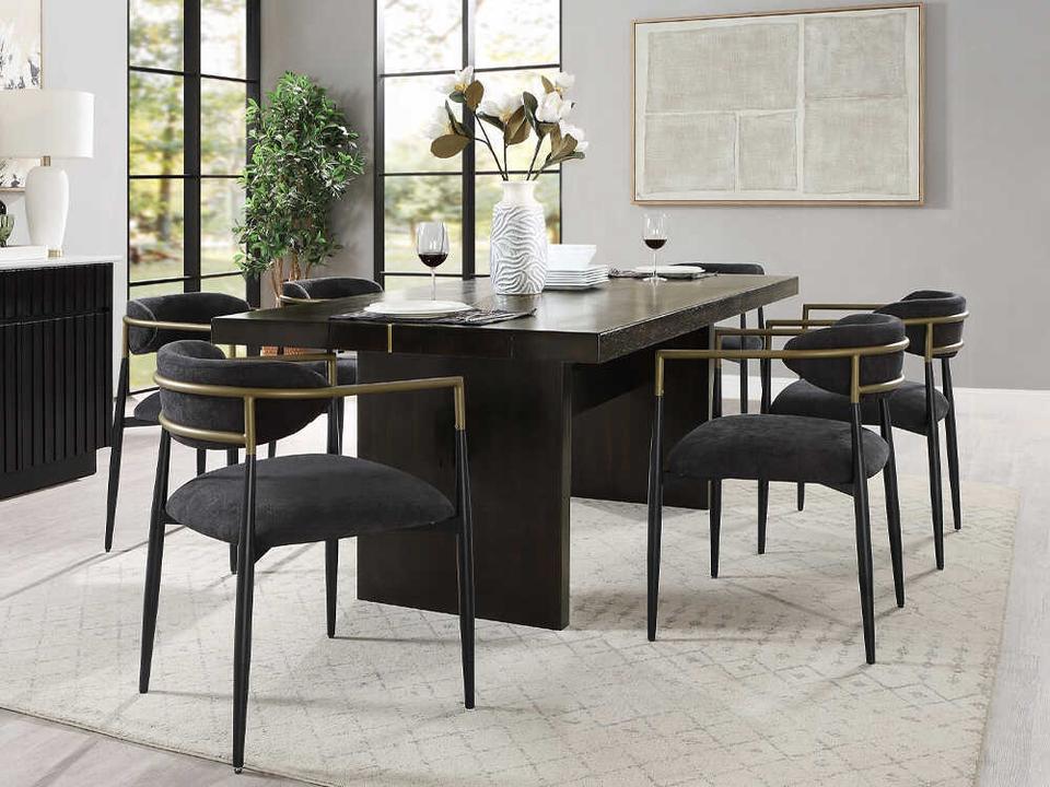 Jaramillo Oak Wood Dining Room Set
