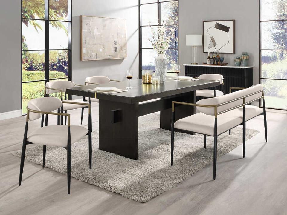 Jaramillo Oak Wood Dining Room Set