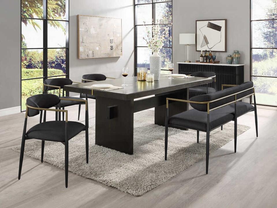 Jaramillo Oak Wood Dining Room Set