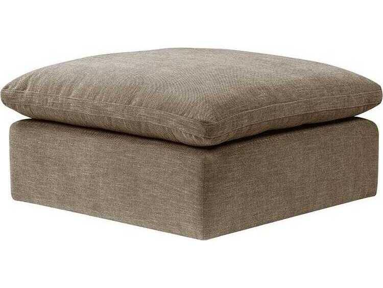 Naveen Tan Upholstered Ottoman