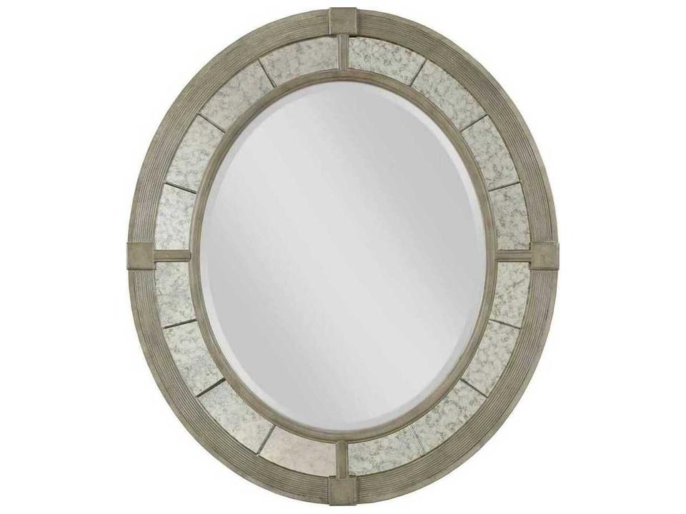Savona Rococo Oval Mirror in Versailles Finish