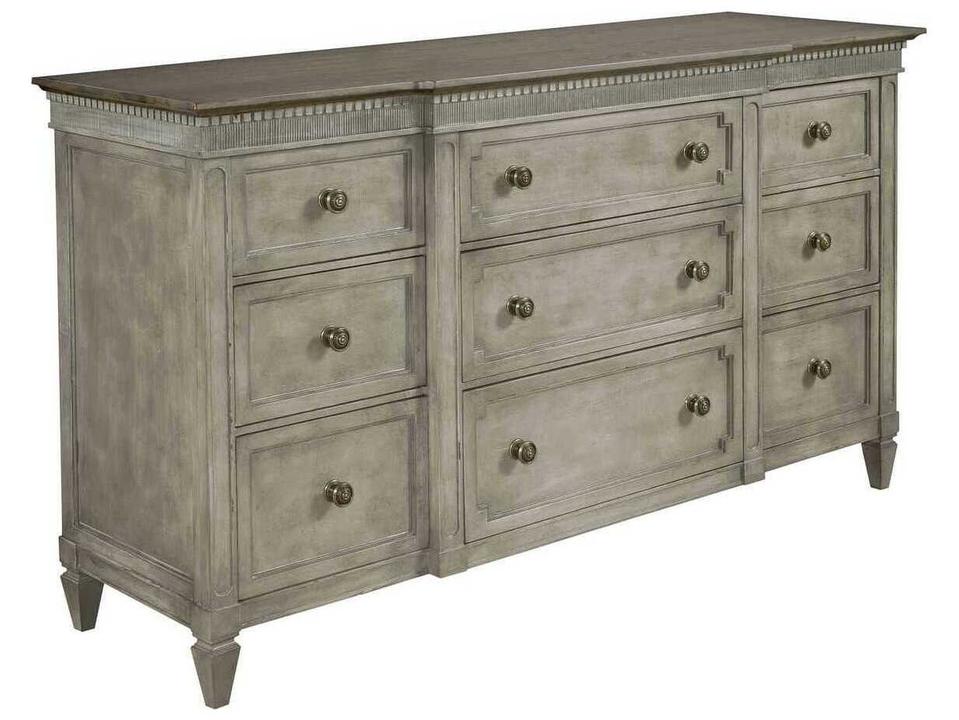 Savona Stockholm 9-Drawer Dresser in Versailles Finish