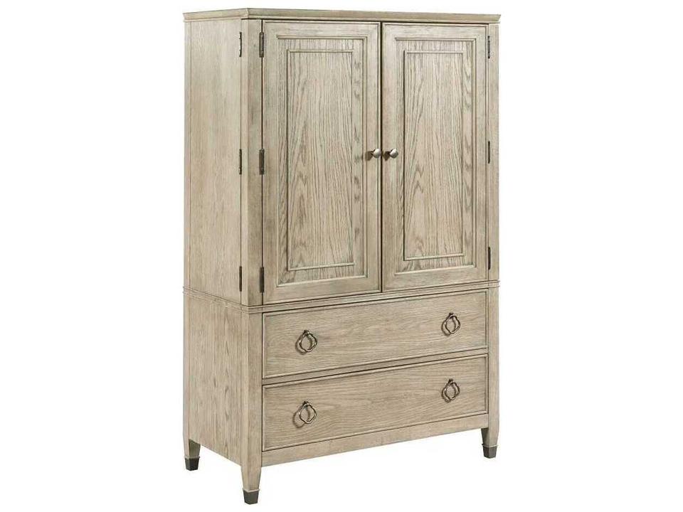 Vista Easton Door Chest in White Oak Finish