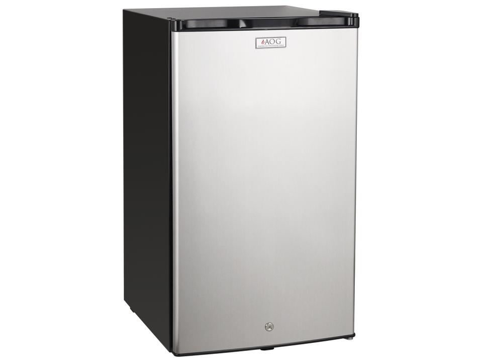 20 Inch 4.2 Cu. Ft. Capacity Stainless Steel Compact Refrigerator with Locking Door