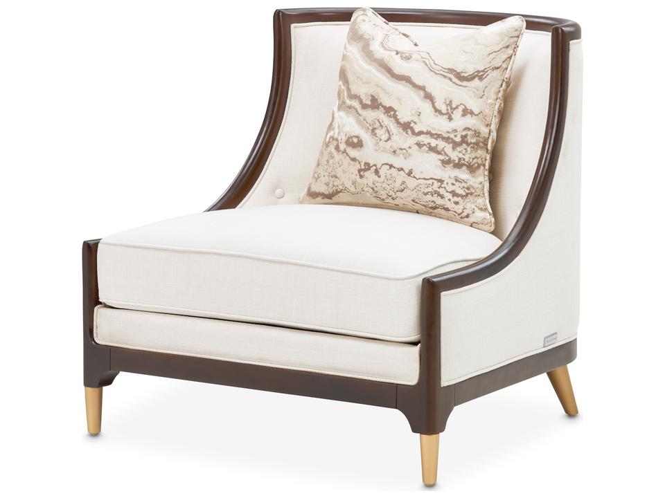 Gilded Cream Accent Chair