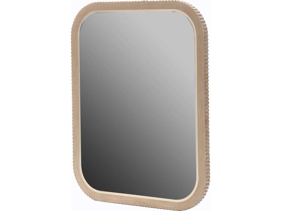 West Kensington Rectangular Vanity Mirror in Sea Salt Caramel