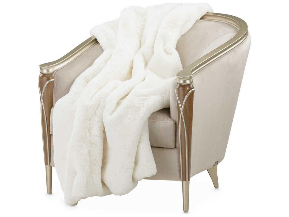 Hopps Cloud Faux-Fur Throw with Velvet Backing