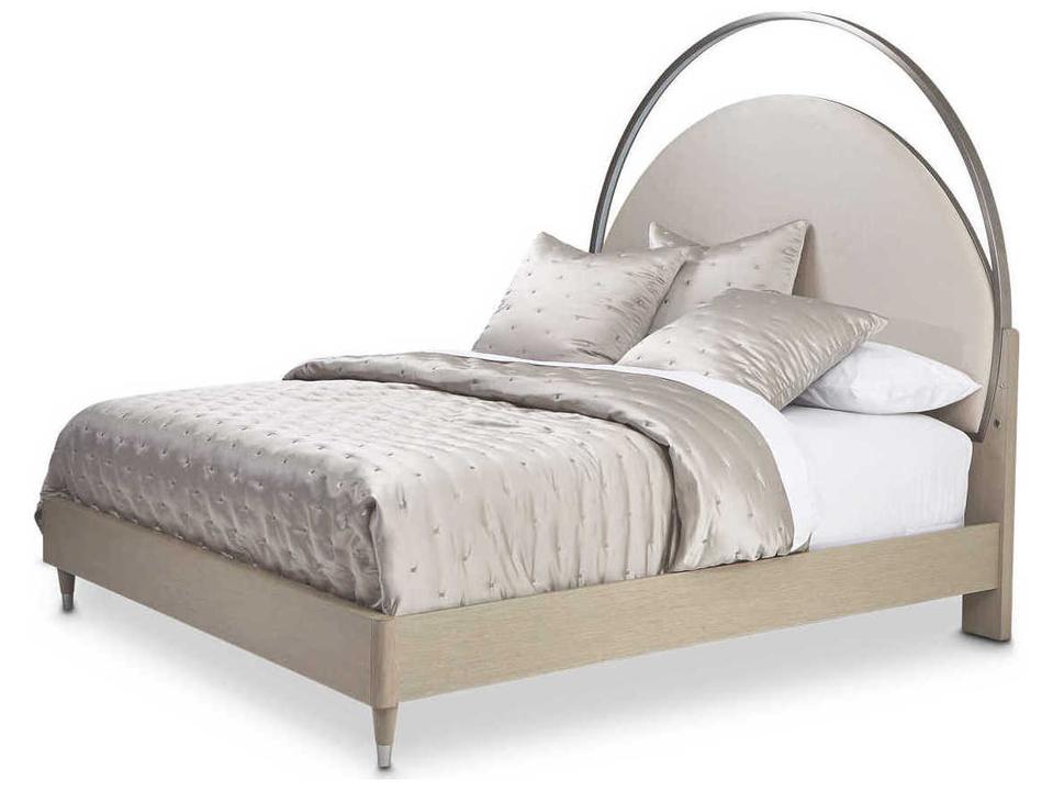Eclipse Queen Panel Bed with LED Lighting and USB Charger