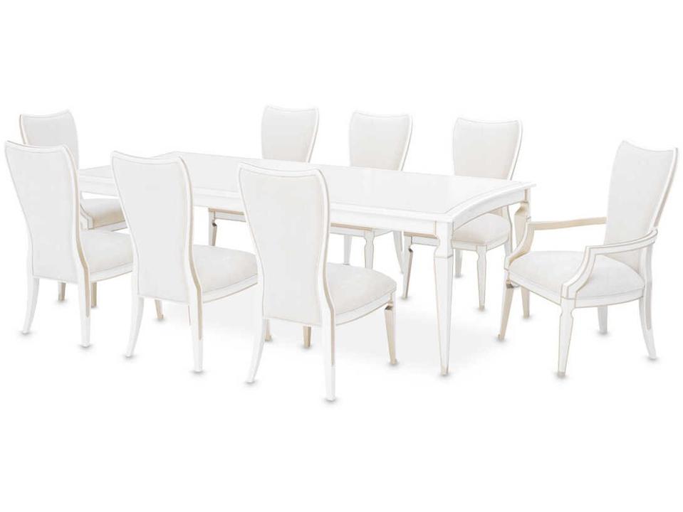 La Marisia Poplar Wood Dining Room Set