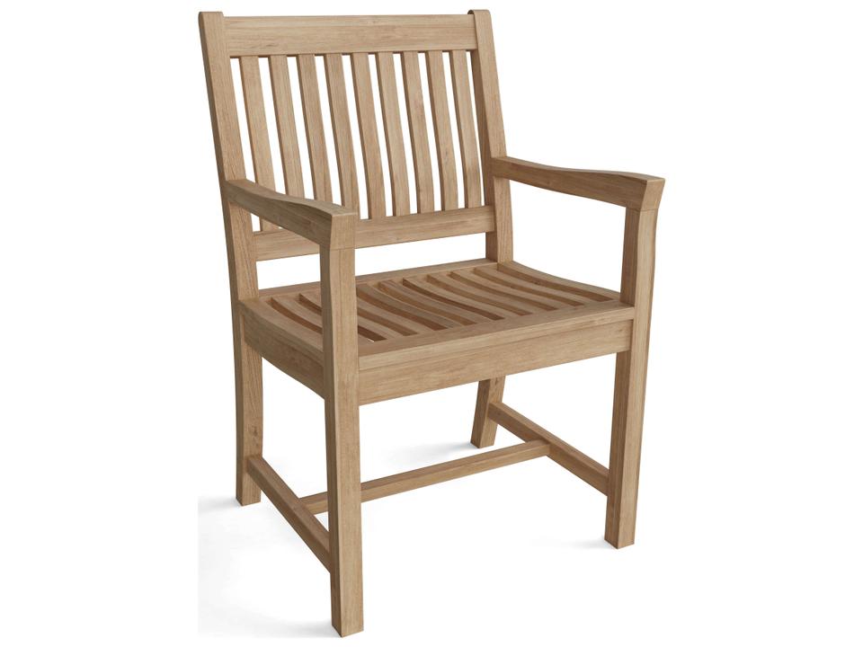 Rialto Teak Dining Armchair in Natural