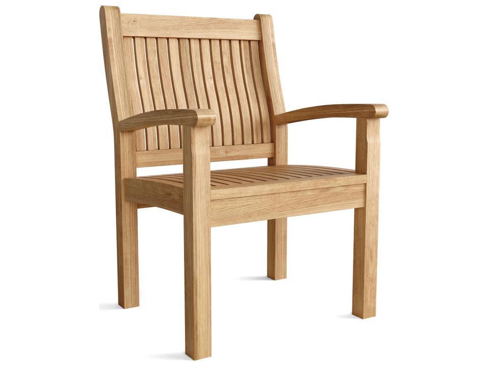 Sahara Dining Armchair in Natural Teak