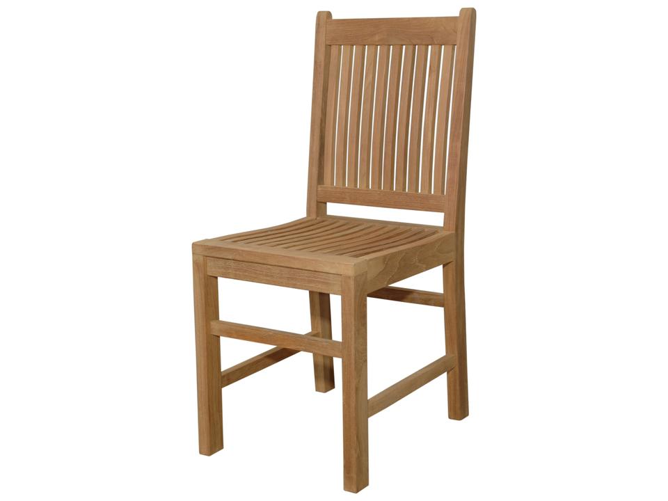 Saratoga Teak Dining Side Chair in Natural