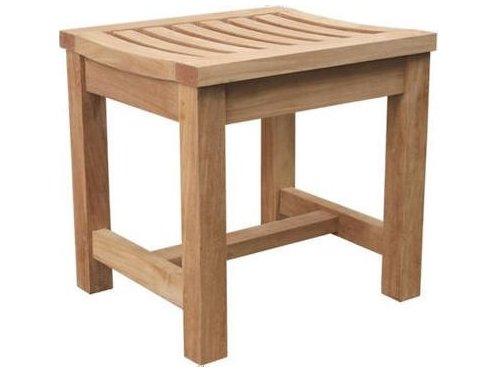 Madison Backless Teak Dining Side Chair
