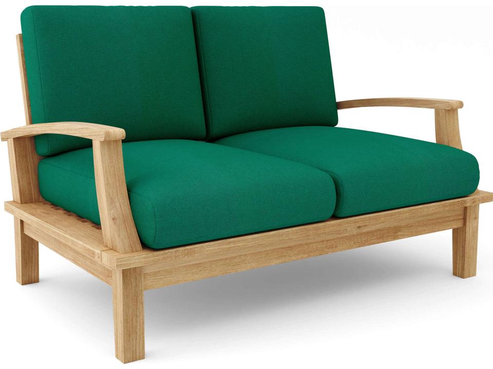 Brianna Deep Seating Cushion Outdoor Patio Loveseat