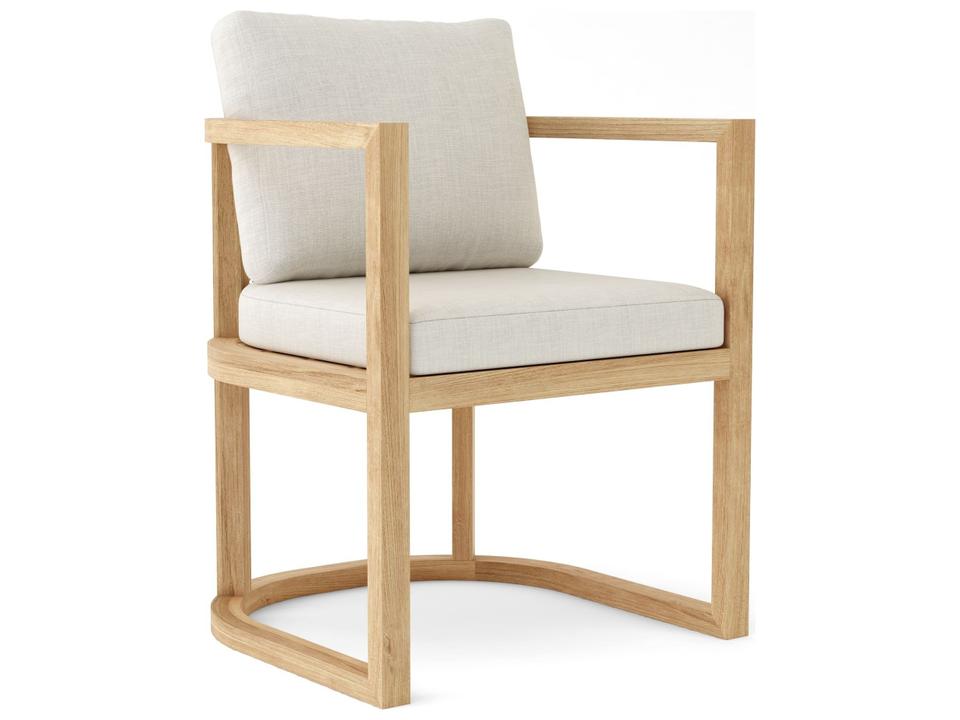 Junus Teak Dining Arm Chair