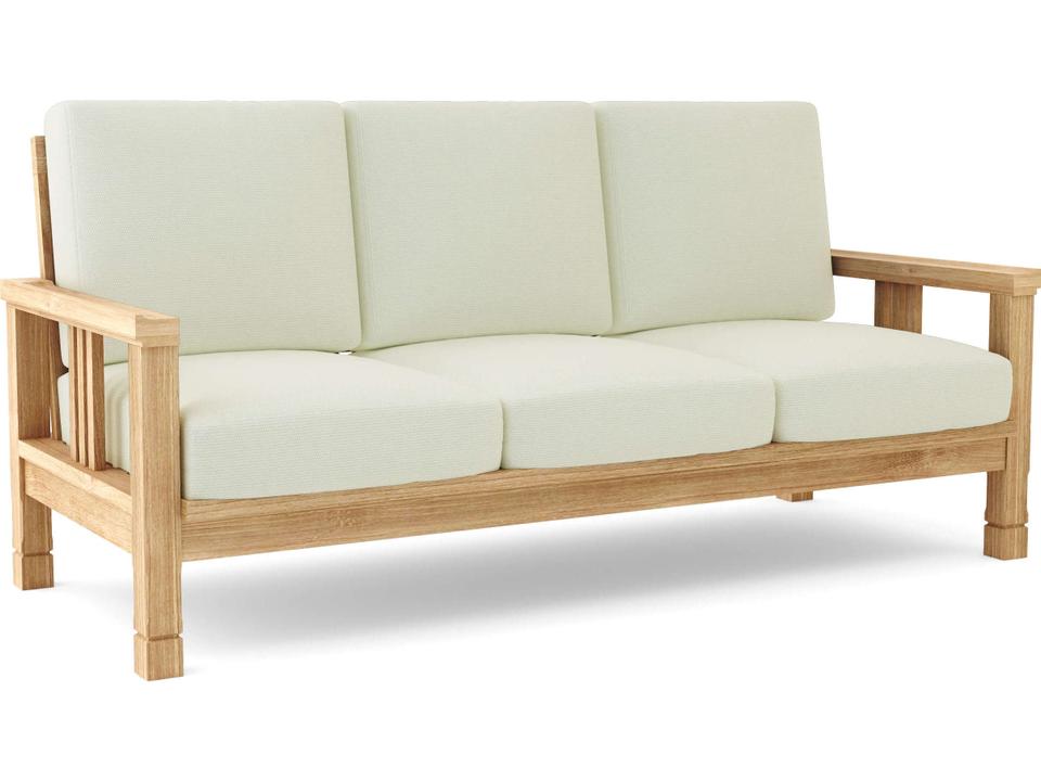 South Bay Teak Deep Seating Sofa