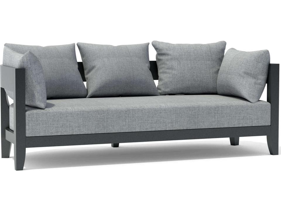 Coronado Aluminum Deep Seating Outdoor Sofa