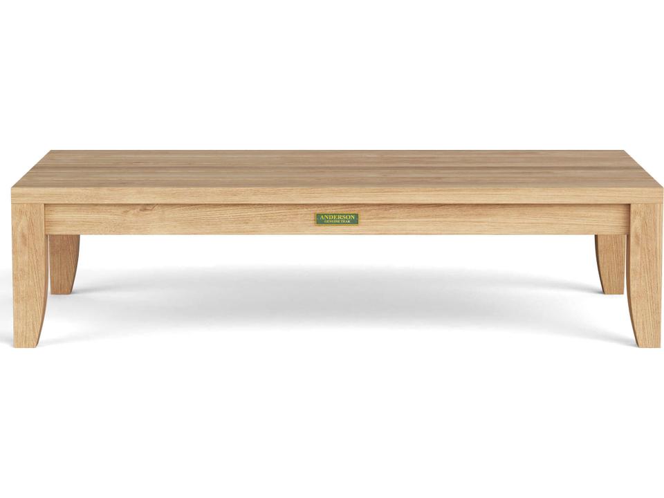 Coronado Rectangle Coffee Table in Natural Teak