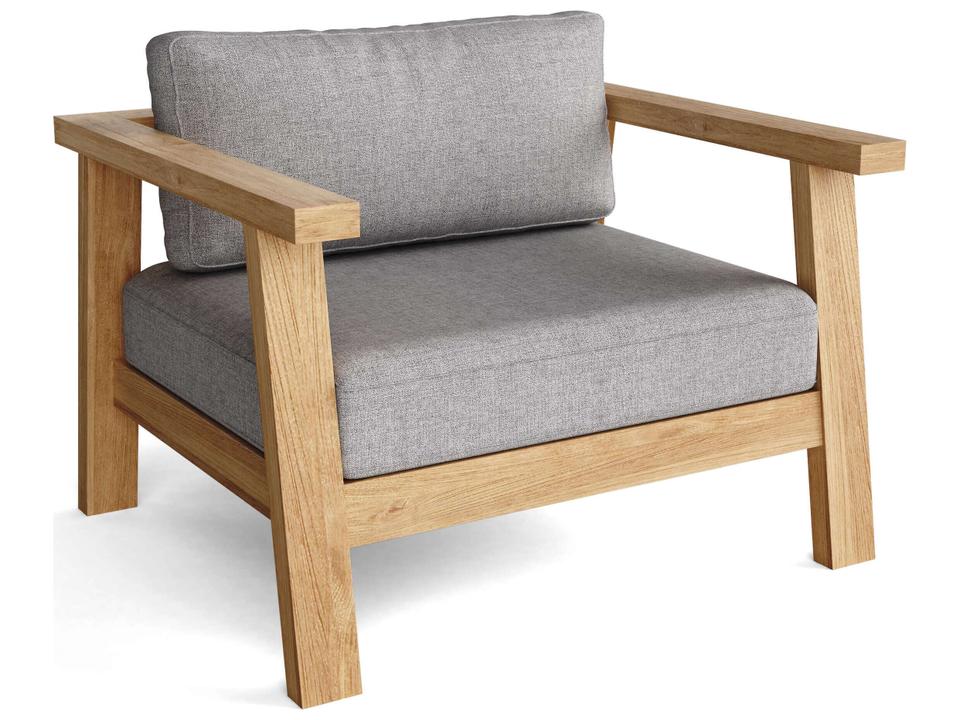Palermo Deep Seating Teak Patio Lounge Chair