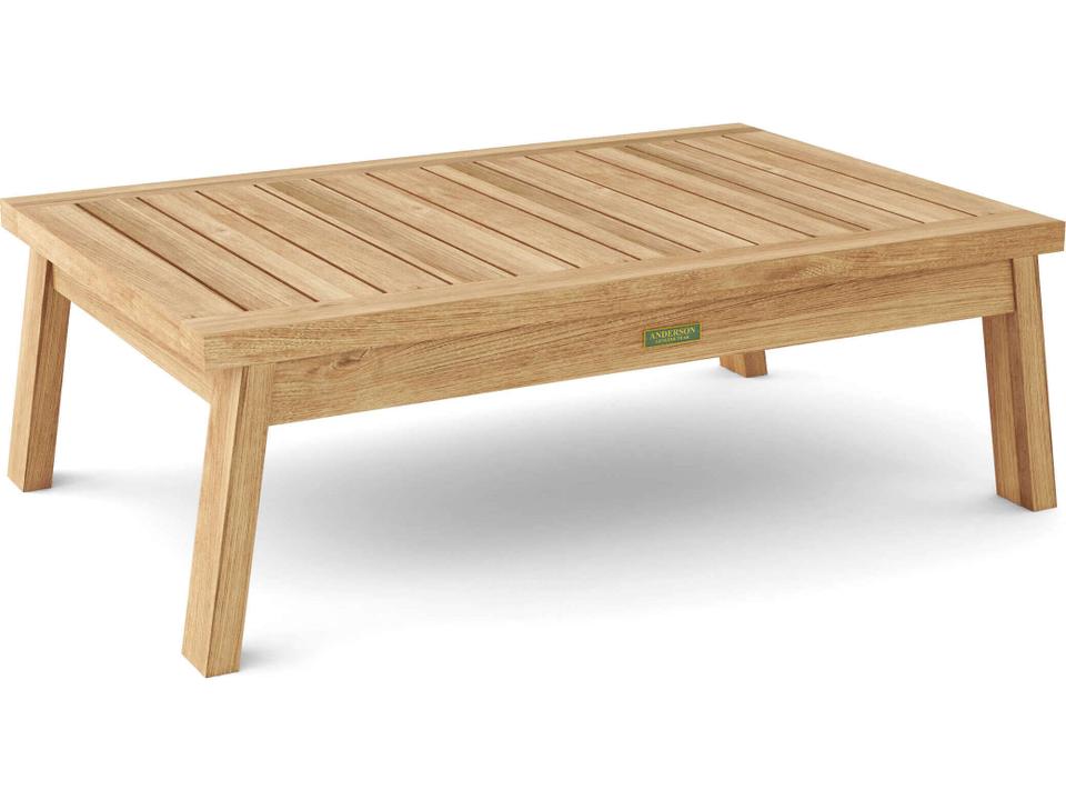 Palermo Rectangular Coffee Table in Natural Teak