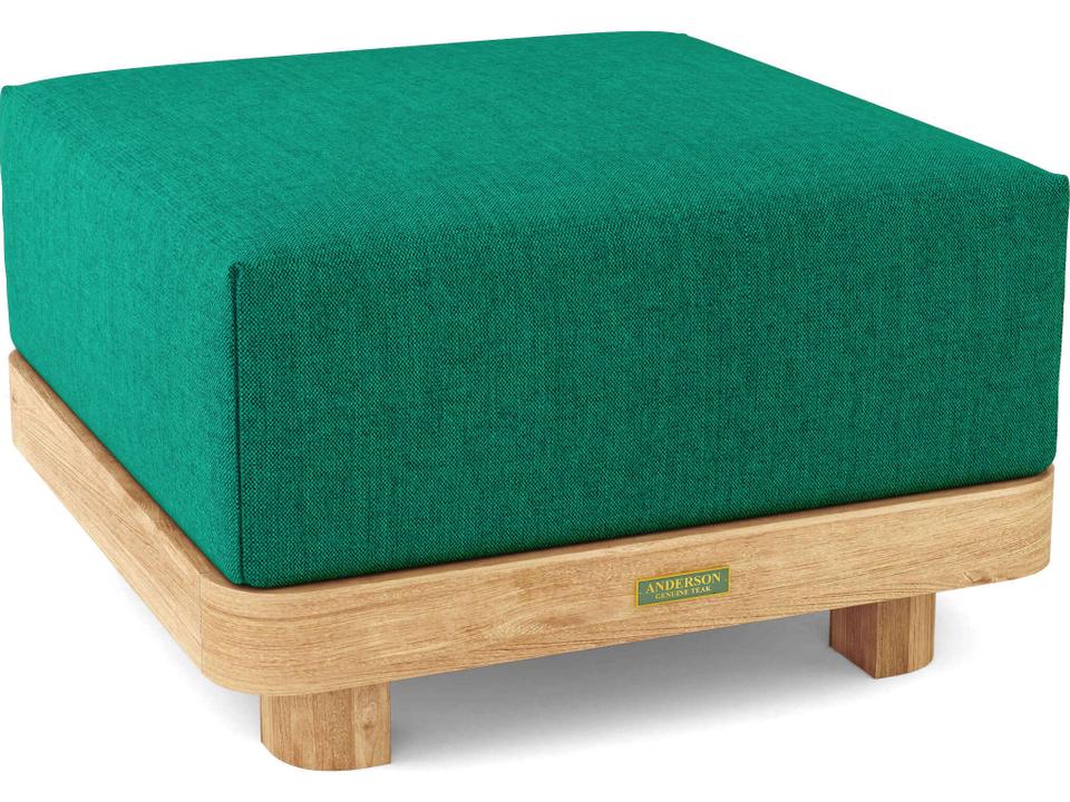 Granada Deep Seating Teak Outdoor Ottoman
