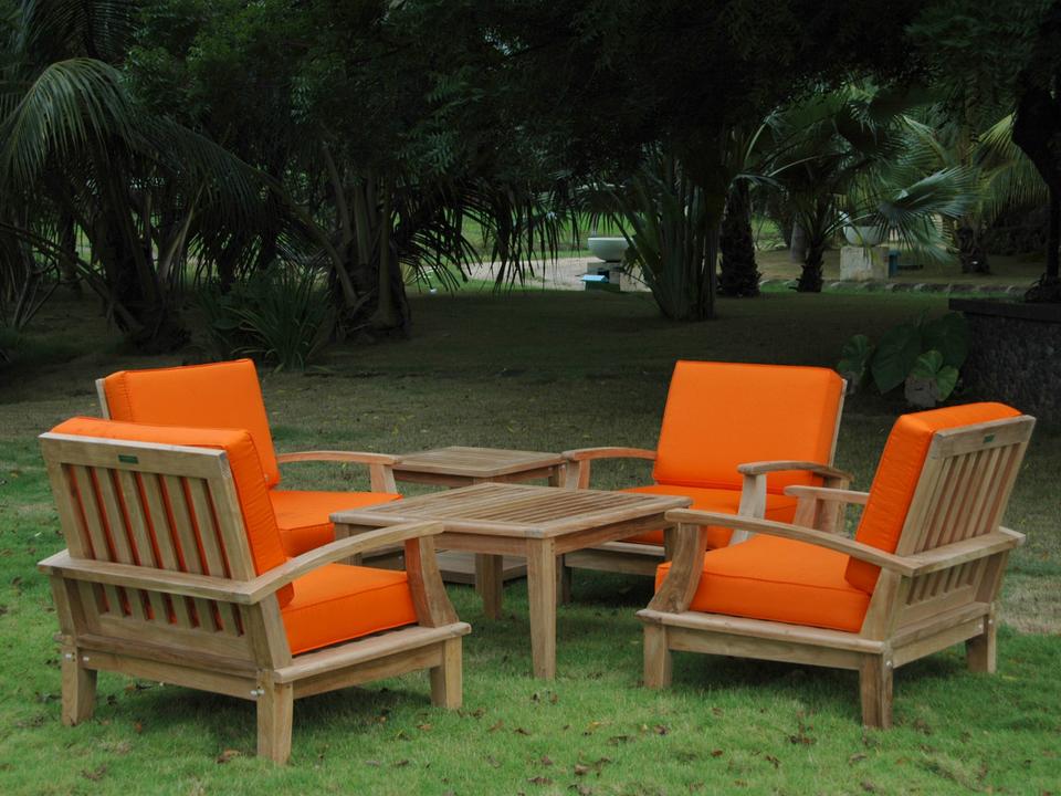 Brianna Bahama 6-Piece Deep Seating Outdoor Lounge Set