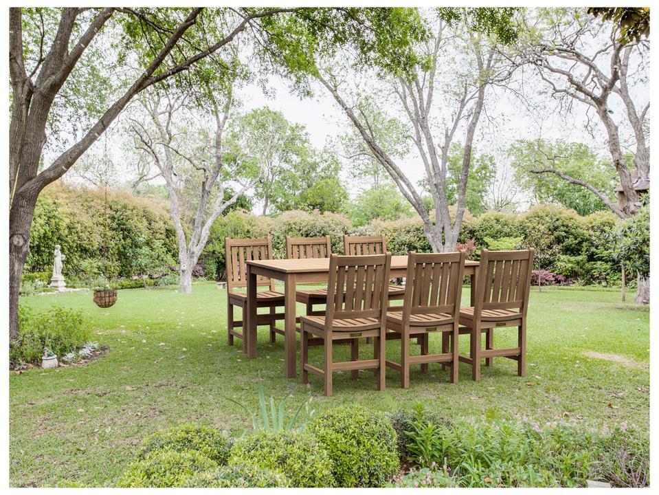 Sonoma 7-Piece Rectangular Teak Dining Set