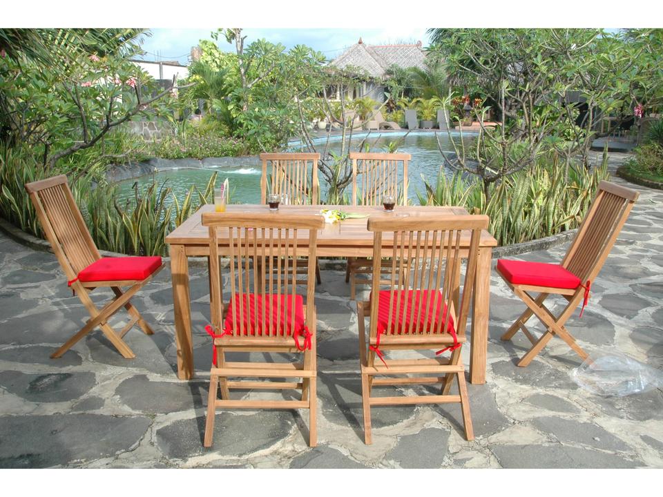 Montage Bristol 7-Piece Teak Dining Set