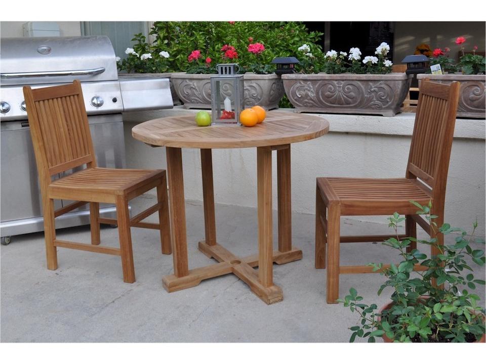 Montage Saratoga 3-Piece Teak Bistro Set