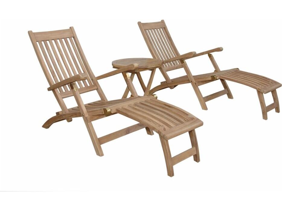 Tropicana Montage 3-Piece Teak Steamer Set